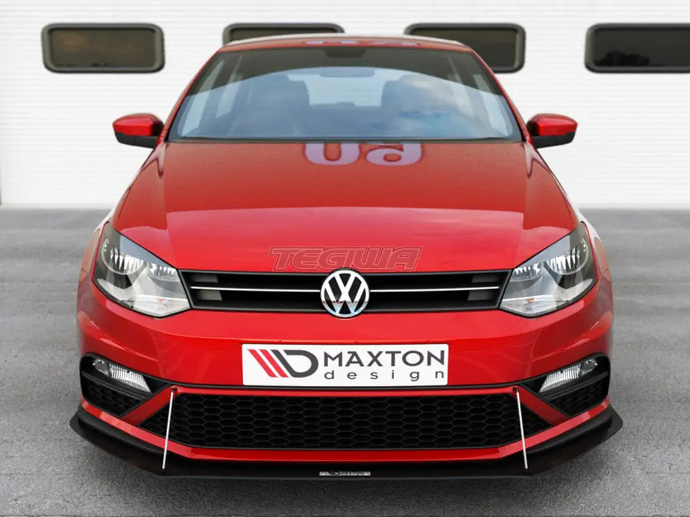 Maxton Design Front Racing Splitter Volkswagen Polo MK5 GTI Facelift 15-17