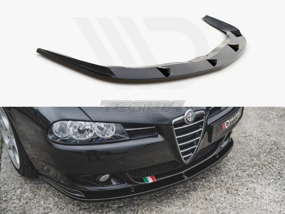 Maxton Design Front Splitter Alfa Romeo 156 Facelift 03-06