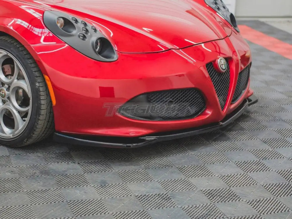 Maxton Design Front Splitter Alfa Romeo 4C 13-17