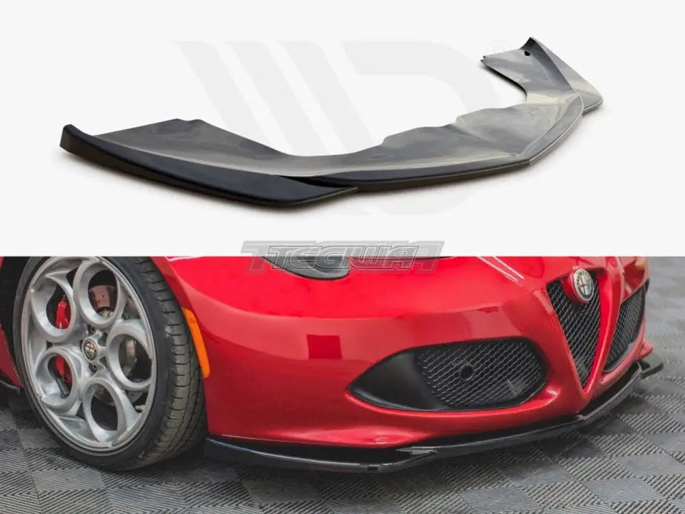 Maxton Design Front Splitter Alfa Romeo 4C 13-17