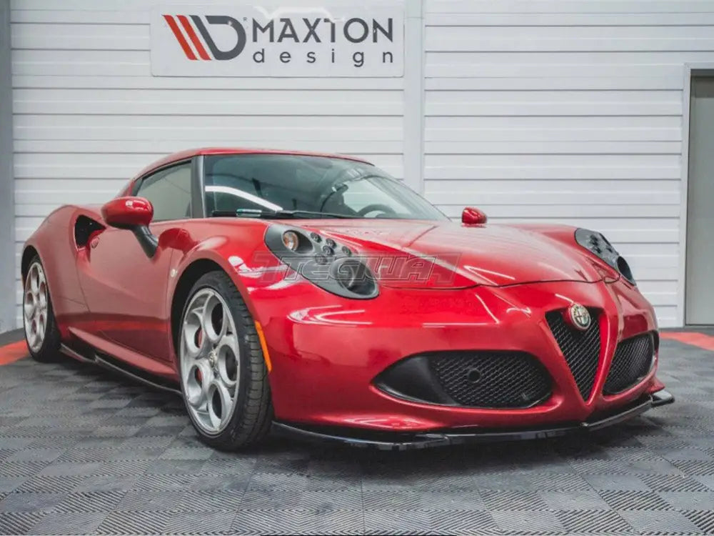 Maxton Design Front Splitter Alfa Romeo 4C 13-17