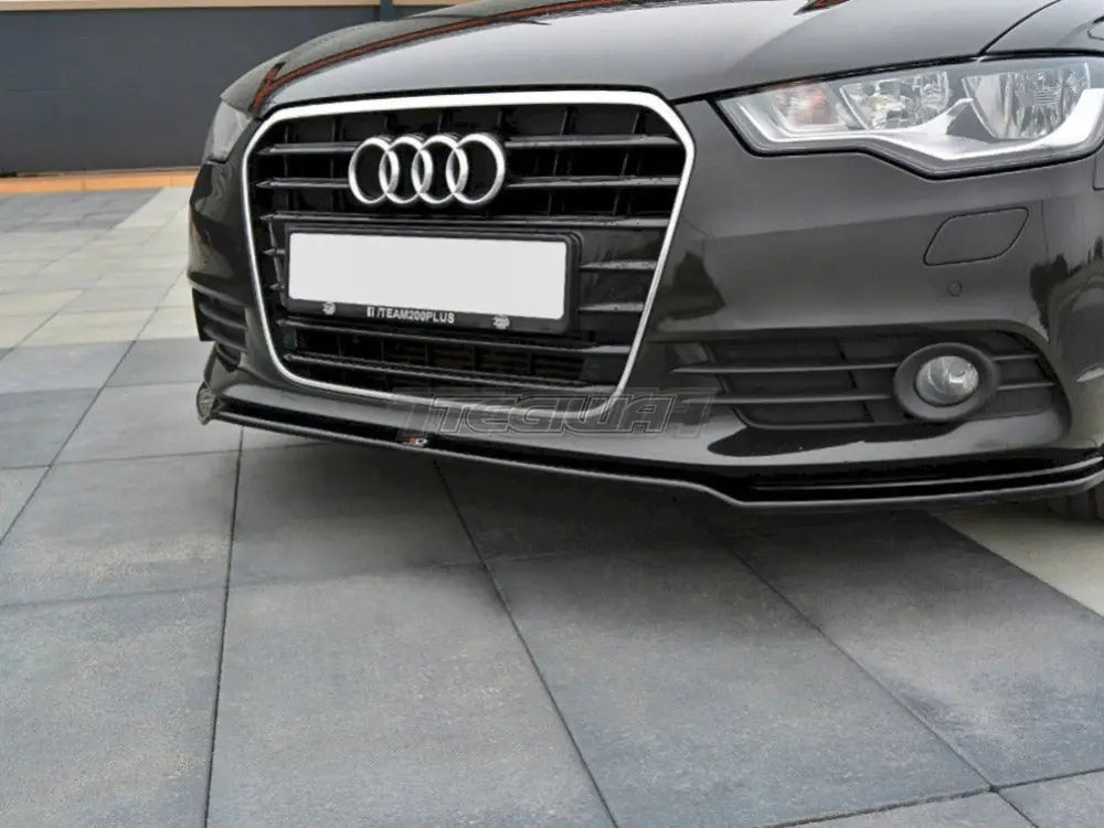 Maxton Design Front Splitter Audi A6 C7 11-14