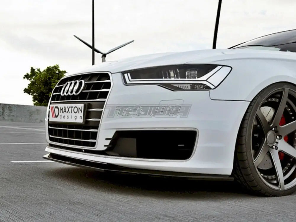 Maxton Design Front Splitter Audi A6 C7 Ultra Facelift 11-17