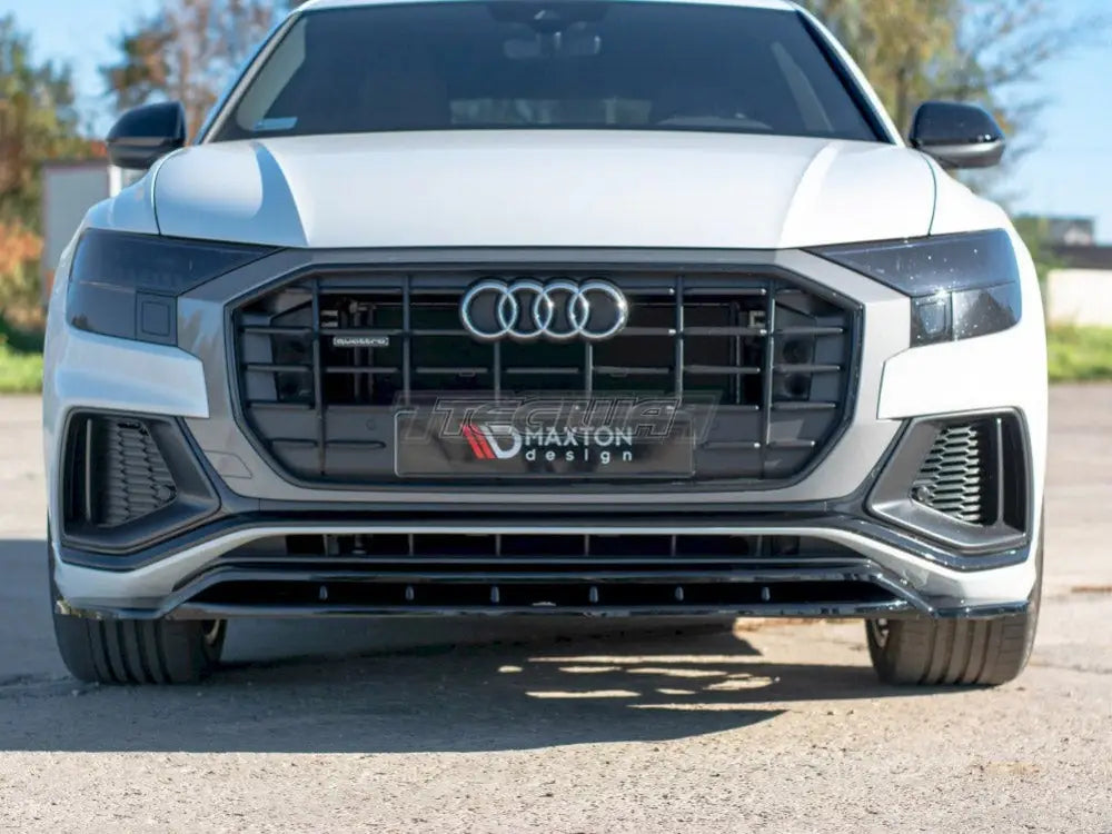 Maxton Design Front Splitter Audi Q8 S-line 2018-