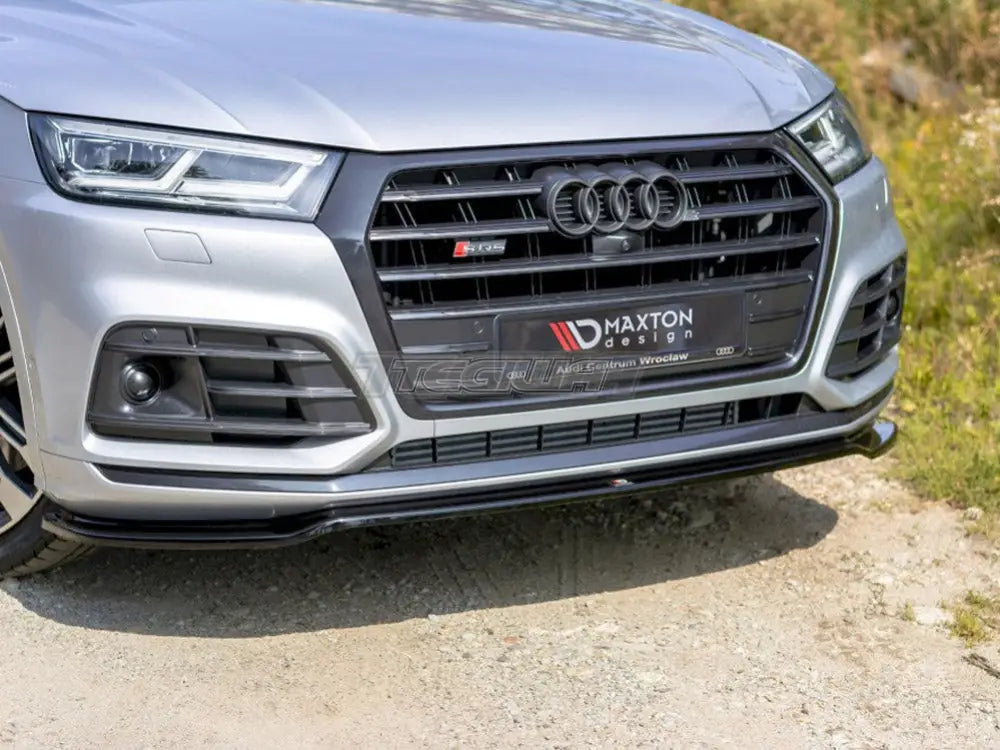 Maxton Design Front Splitter Audi SQ5 Q5 S-line MK2 2017-UP