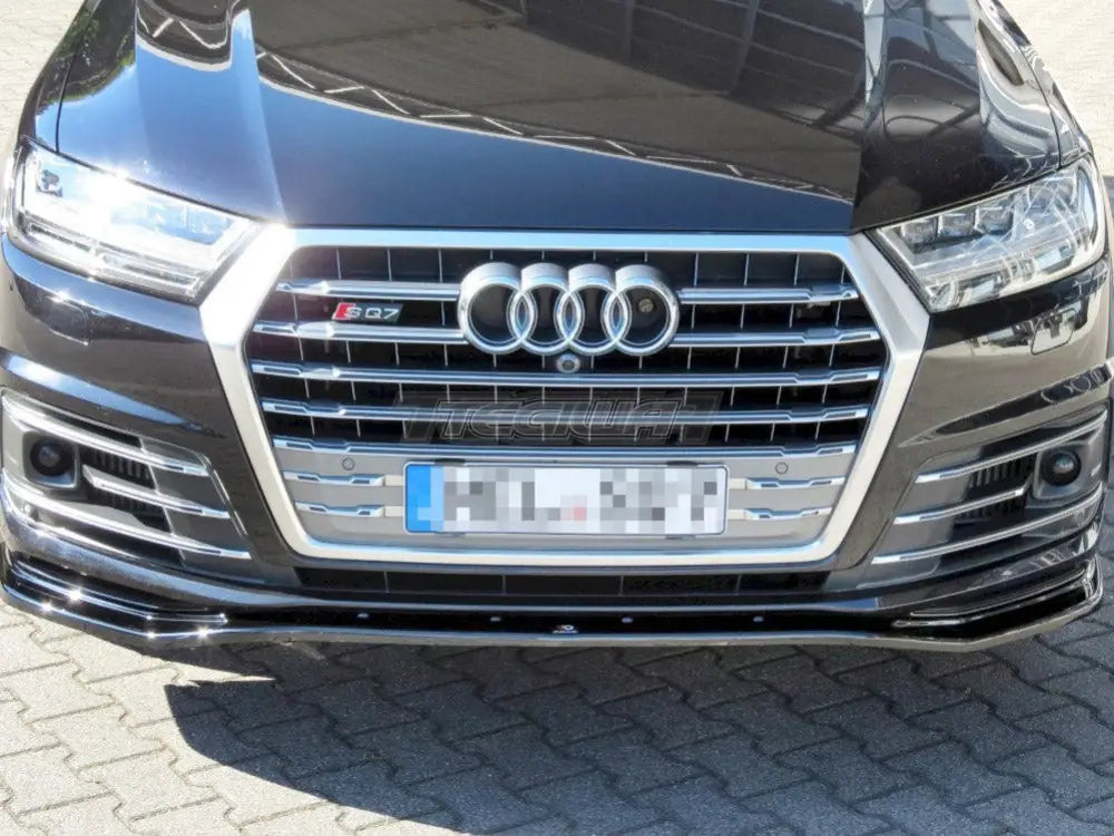 Maxton Design Front Splitter Audi SQ7 Q7 Sline MK2 19-20