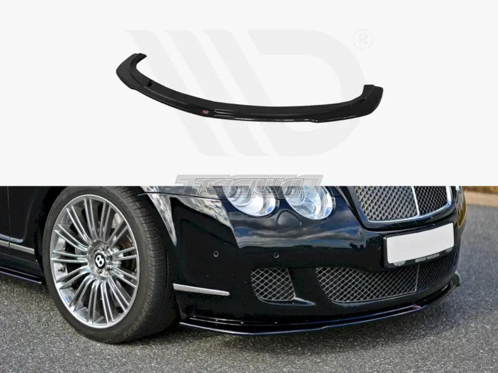 Maxton Design Front Splitter Bentley Continental GT 2009-12