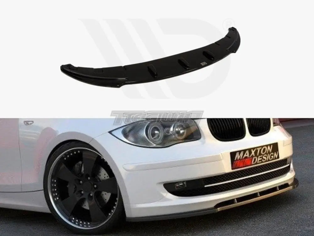 Maxton Design Front Splitter BMW 1-Series E81 E87 Standard Model 09-11