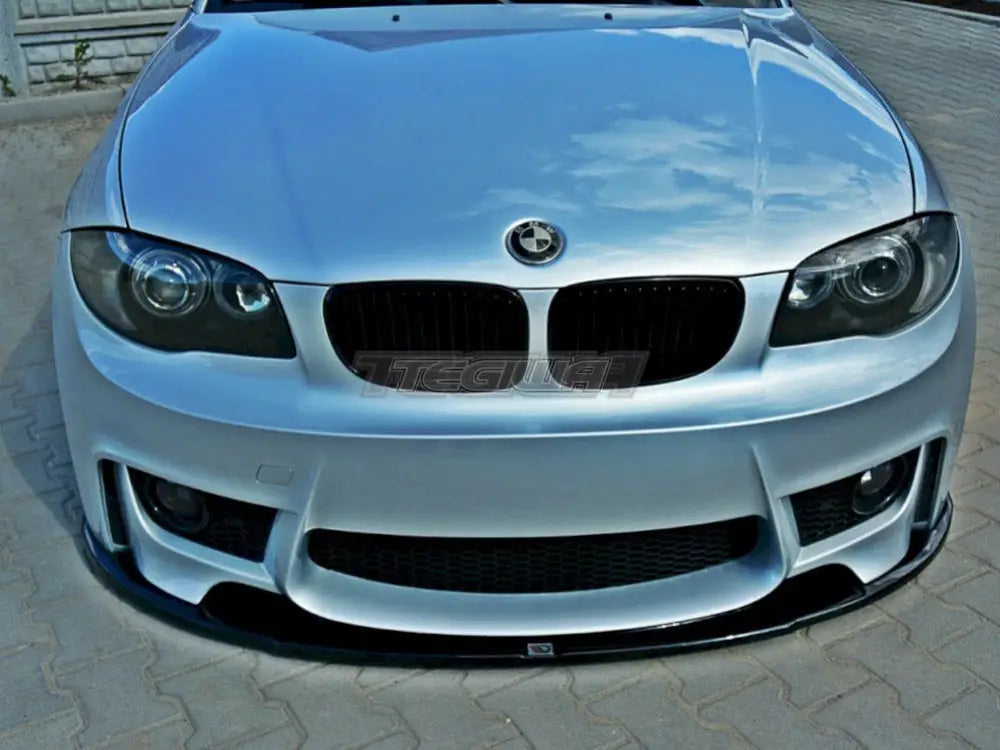 Maxton Design Front Splitter BMW 1-Series E87 M-design 09-08