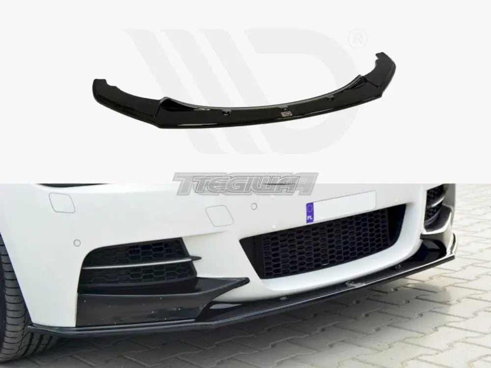 Maxton Design Front Splitter BMW 1-Series F20 F21 M-power Preface 2011 - 2015