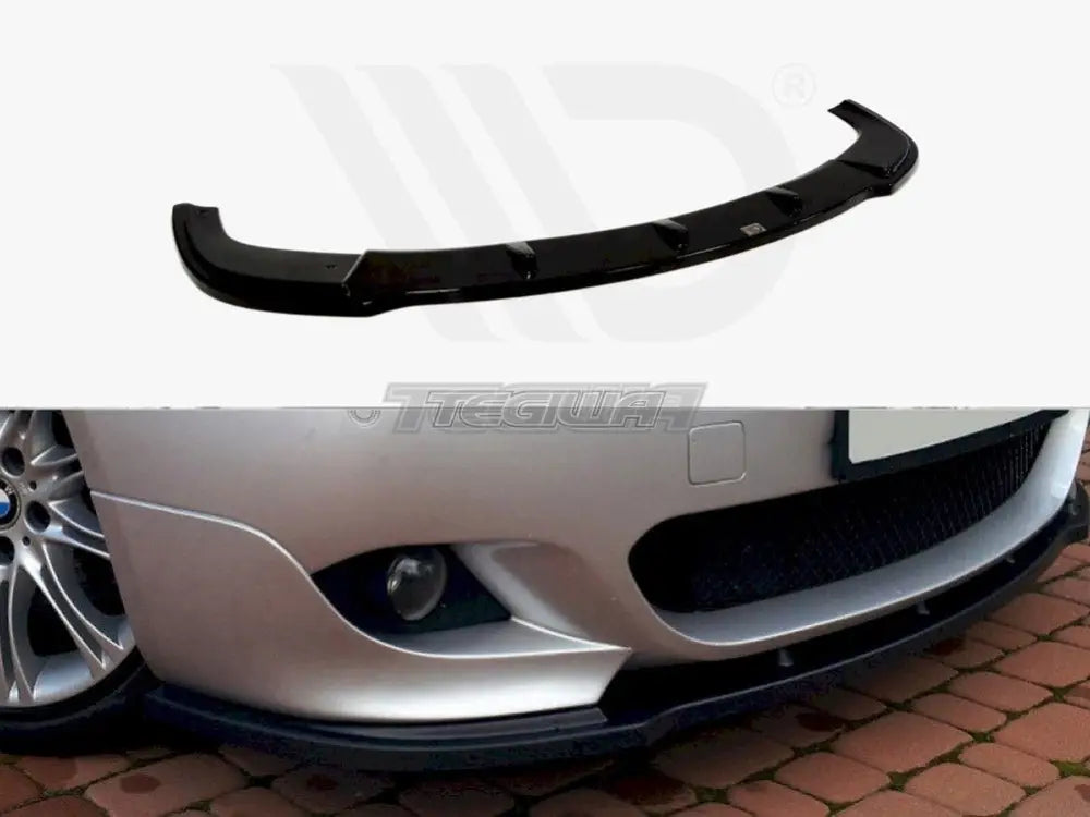 Maxton Design Front Splitter BMW 5-Series E60 M-pack 2093 - 2010