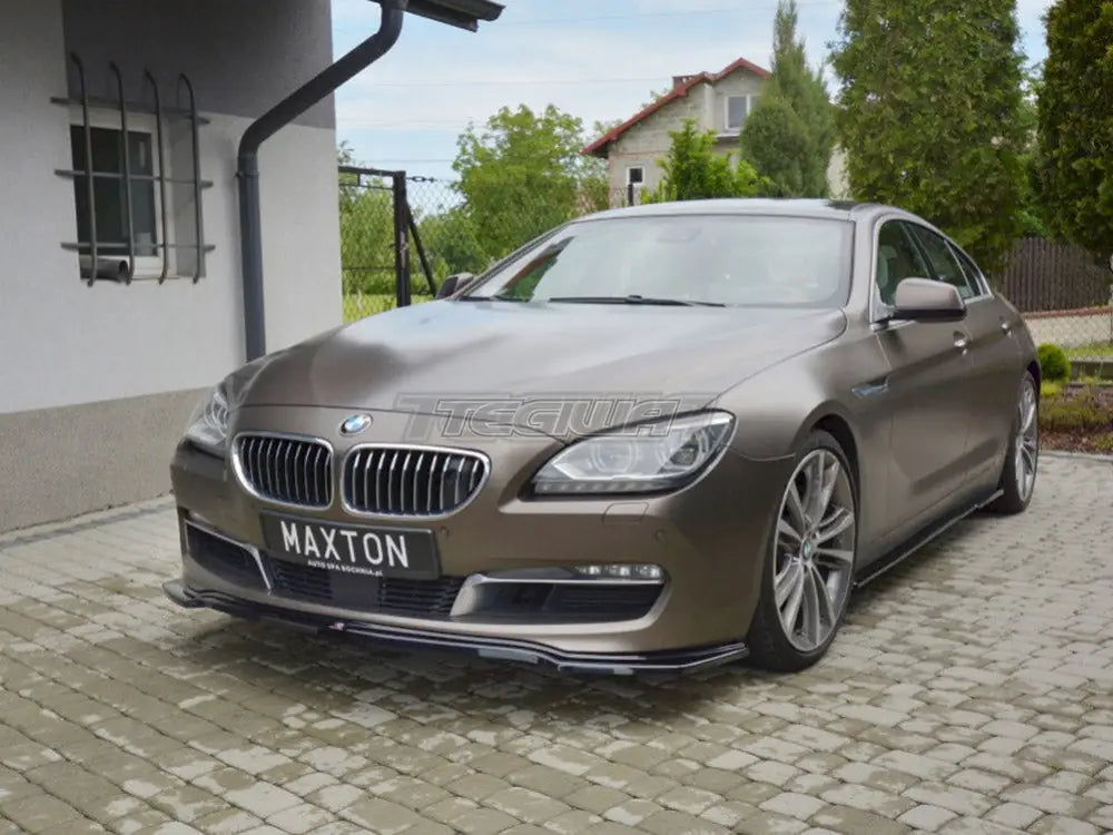 Maxton Design Front Splitter BMW 6-Series Gran Coupe 12-14