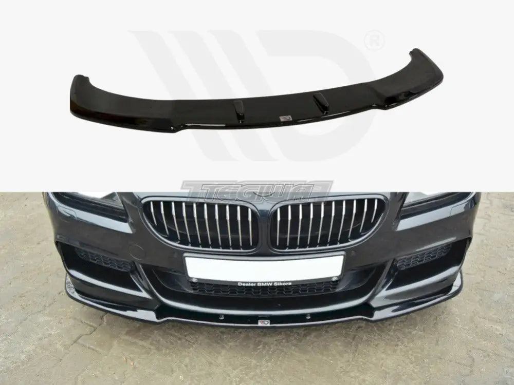 Maxton Design Front Splitter BMW 6-Series Gran Coupe M-sport 13-18