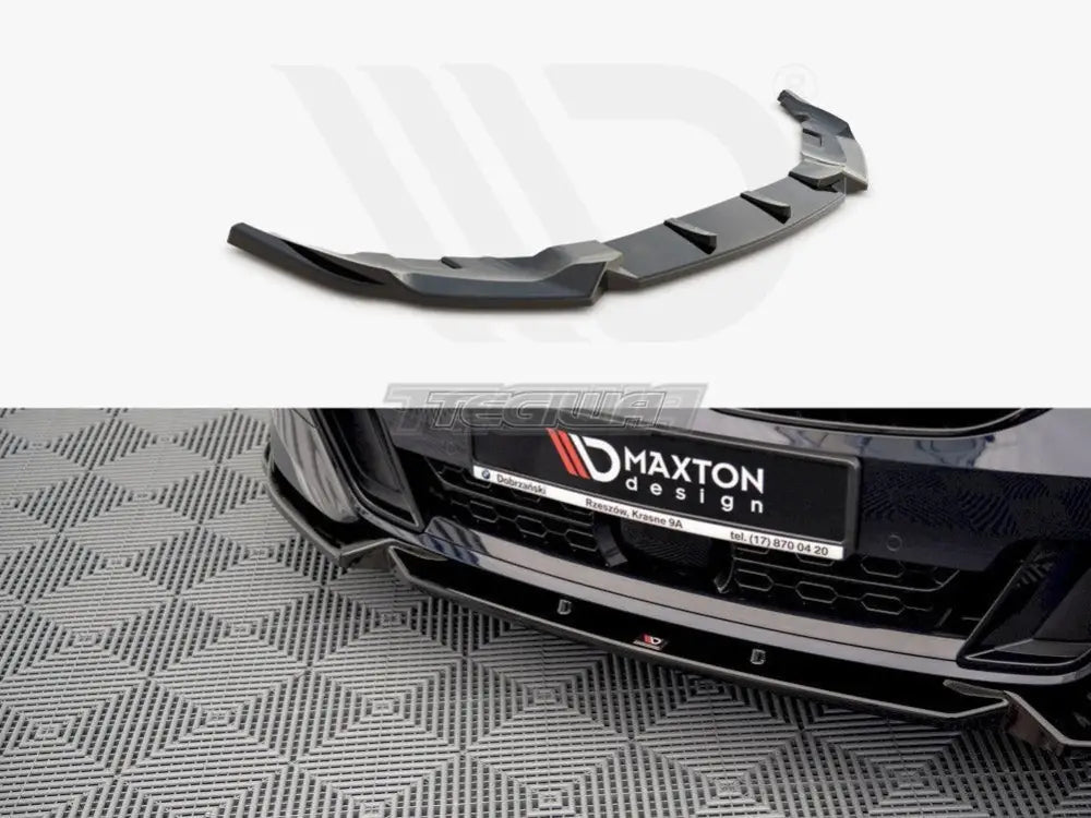 Maxton Design Front Splitter BMW 6-Series GT M-pack G32 Facelift 2020-