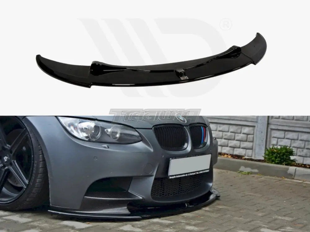 Maxton Design Front Splitter BMW M3 E92 E93 Preface Model Fits M Performance Splitters 07-13