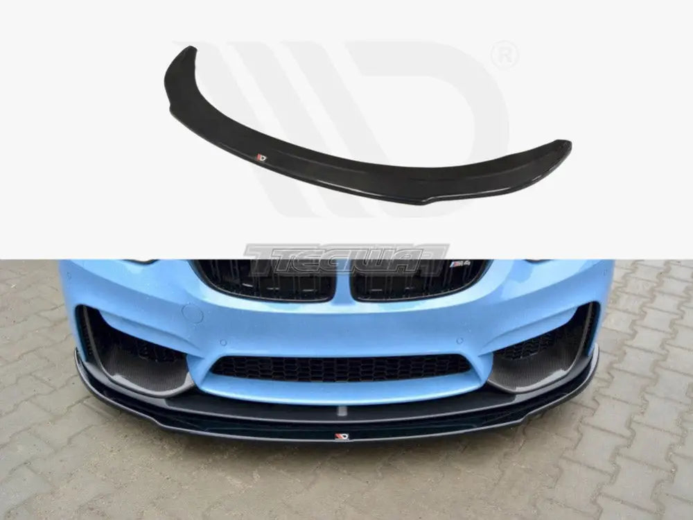 Maxton Design Front Splitter BMW M4 F82 M-performance 2014-20