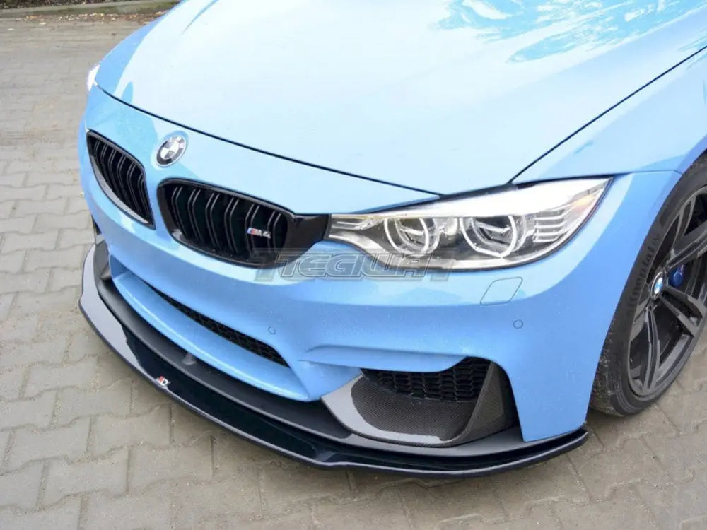 Maxton Design Front Splitter BMW M4 F82 M-performance 2014-20