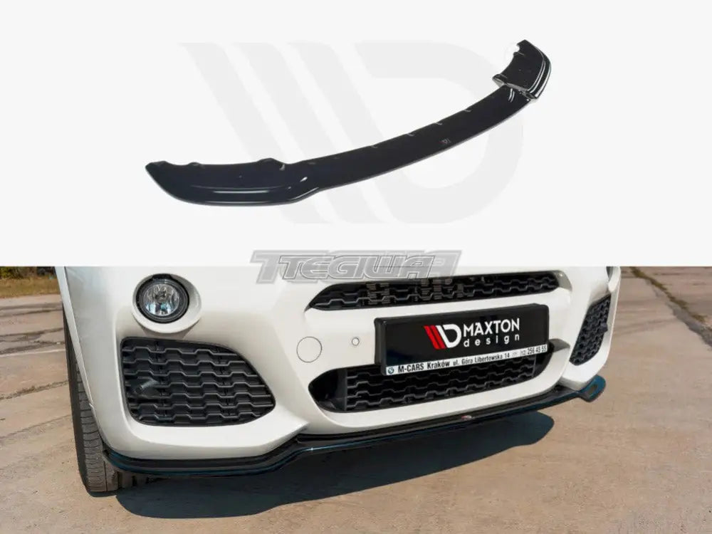 Maxton Design Front Splitter BMW X3 F25 M-pack Facelift 14-17