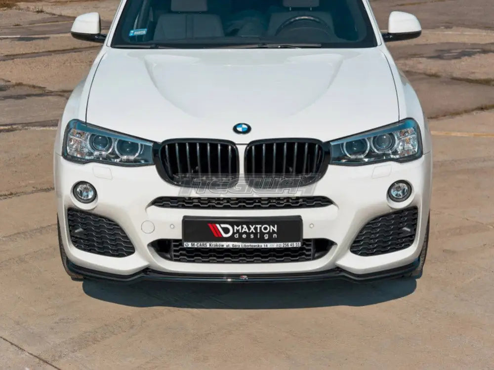 Maxton Design Front Splitter BMW X3 F25 M-pack Facelift 14-17