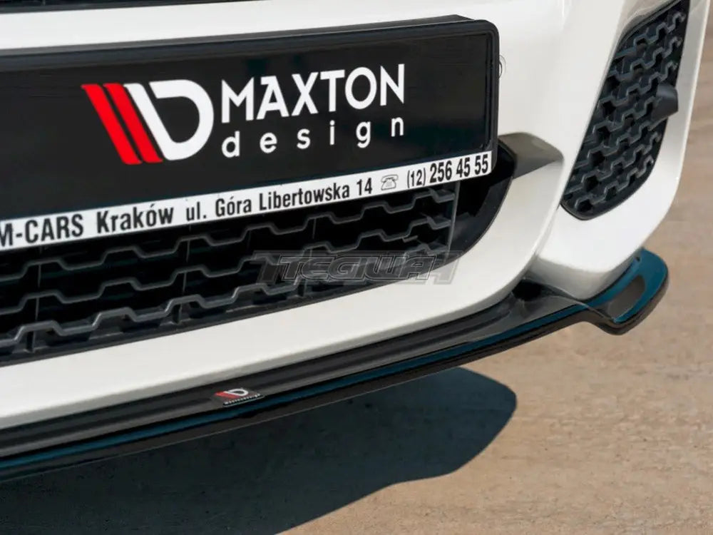 Maxton Design Front Splitter BMW X3 F25 M-pack Facelift 14-17