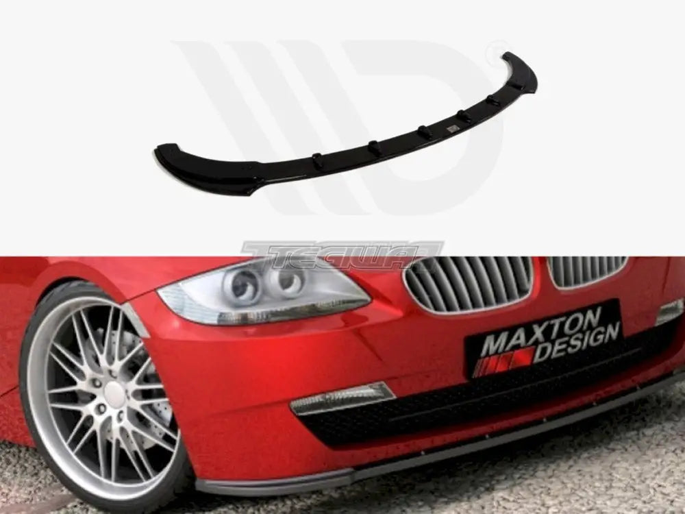 Maxton Design Front Splitter BMW Z4 E85 E86 Facelift Model 06-08