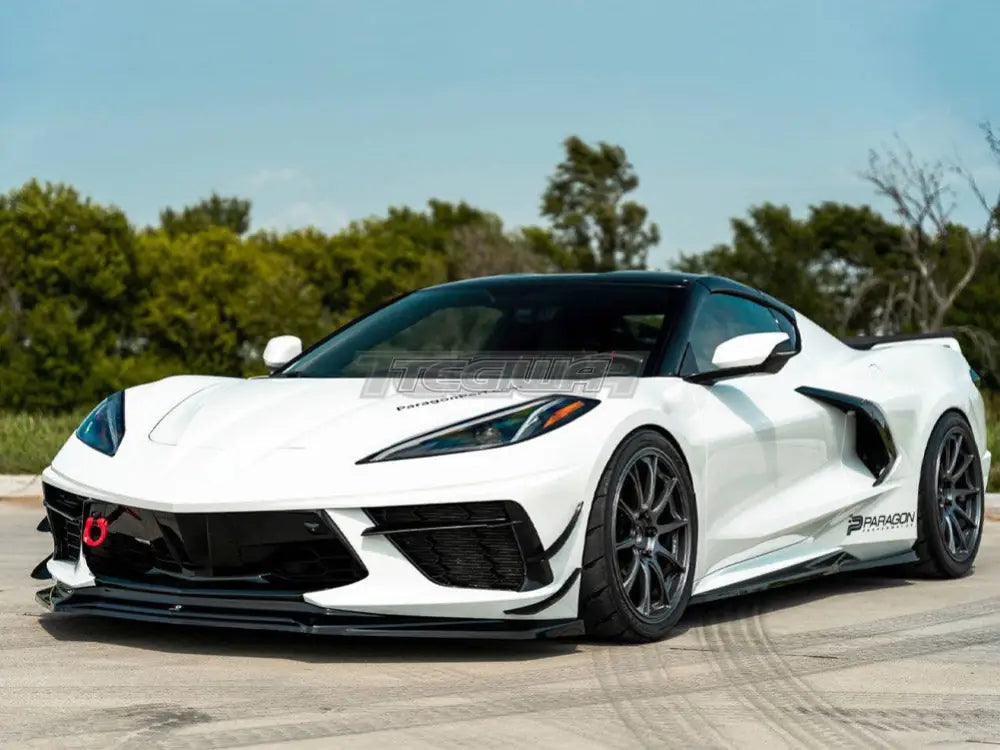 Maxton Design Front Splitter Chevrolet Corvette C8 2020-