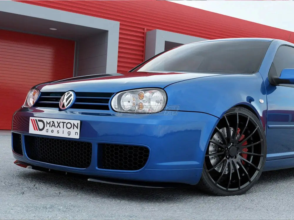 Maxton Design Front Splitter Cupra Style Volkswagen Golf IV R32 02-04