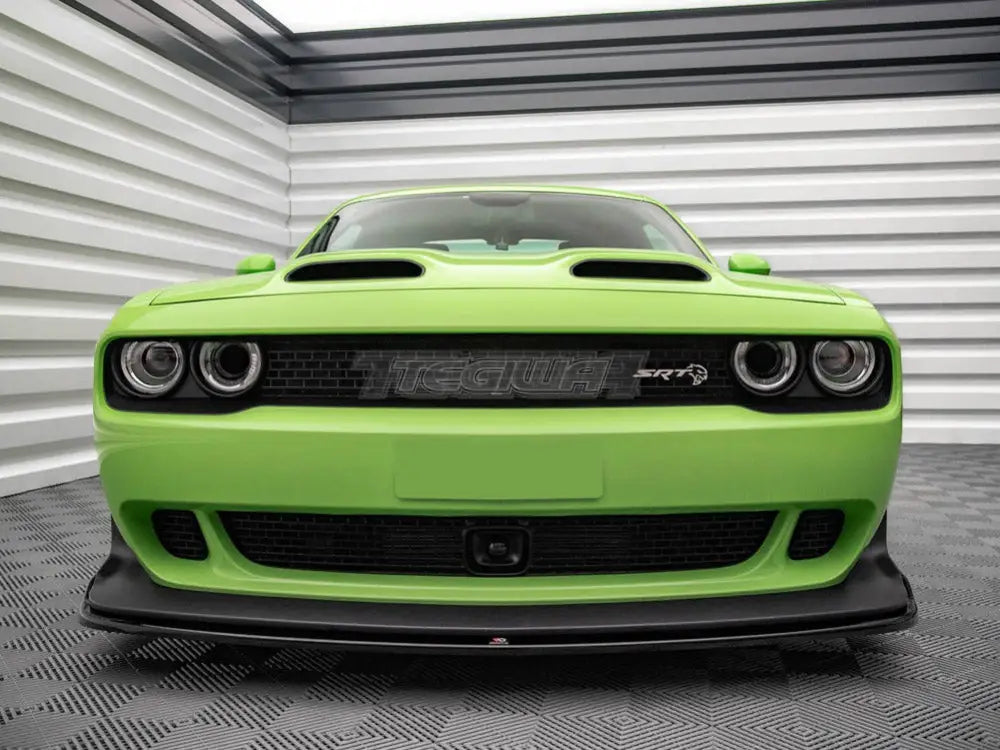 Maxton Design Front Splitter Dodge Challenger SRT Hellcat MK3