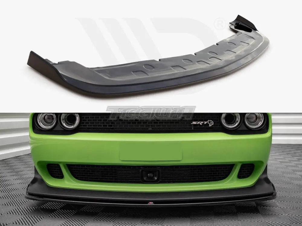 Maxton Design Front Splitter Dodge Challenger SRT Hellcat MK3