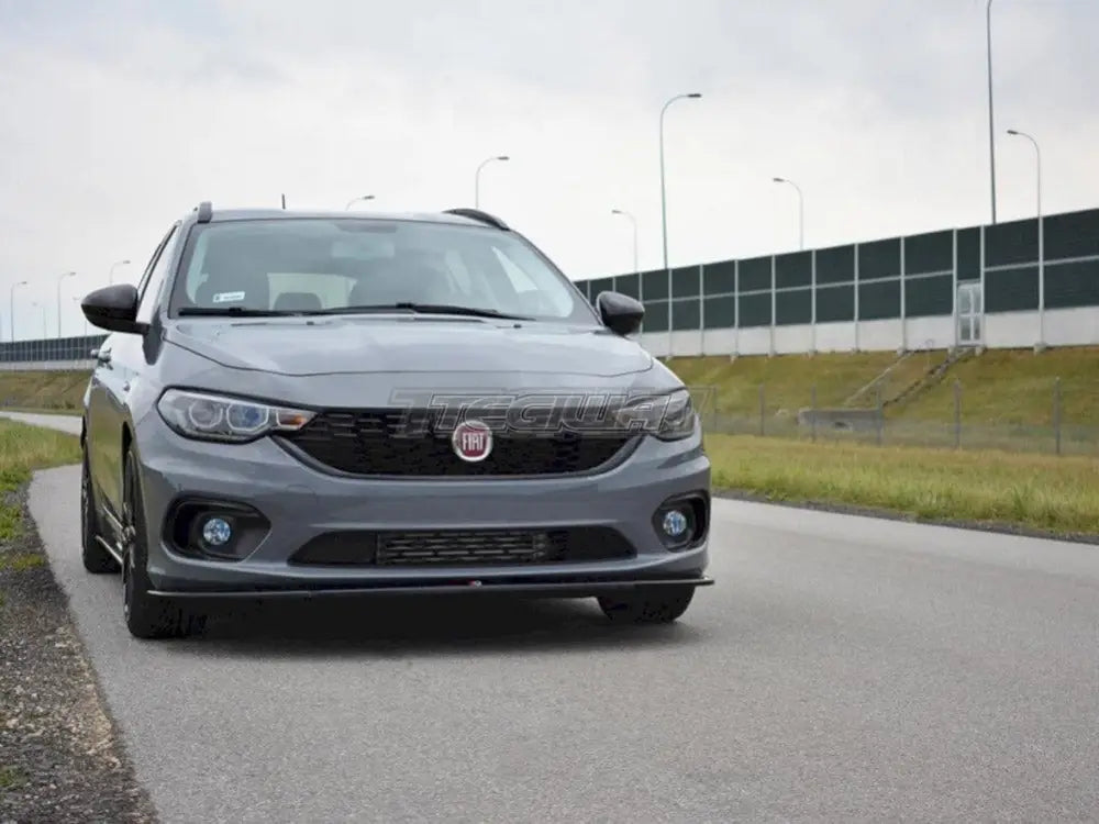 Maxton Design Front Splitter Fiat TIPO Station Wagon S-design 2016-UP