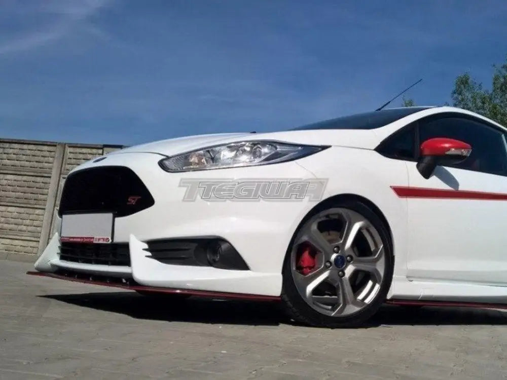 Maxton Design Front Splitter Fiesta MK7 ST Facelift 13-17