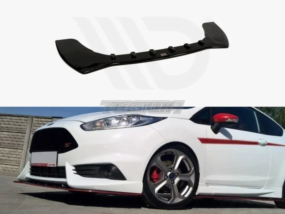 Maxton Design Front Splitter Fiesta MK7 ST Facelift 13-17