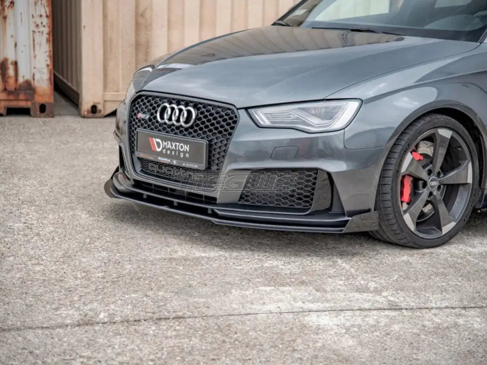 Maxton Design Front Splitter Flaps Audi RS3 8V Sportback 15-16