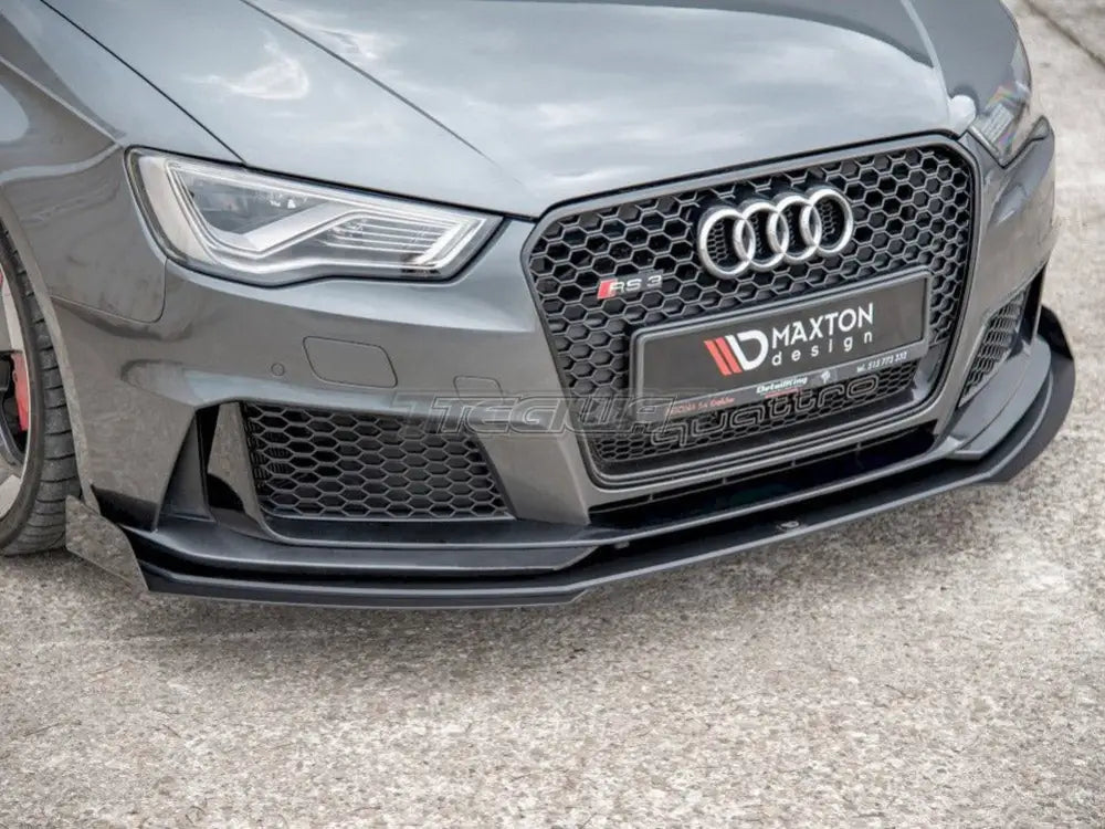 Maxton Design Front Splitter Flaps Audi RS3 8V Sportback 15-16