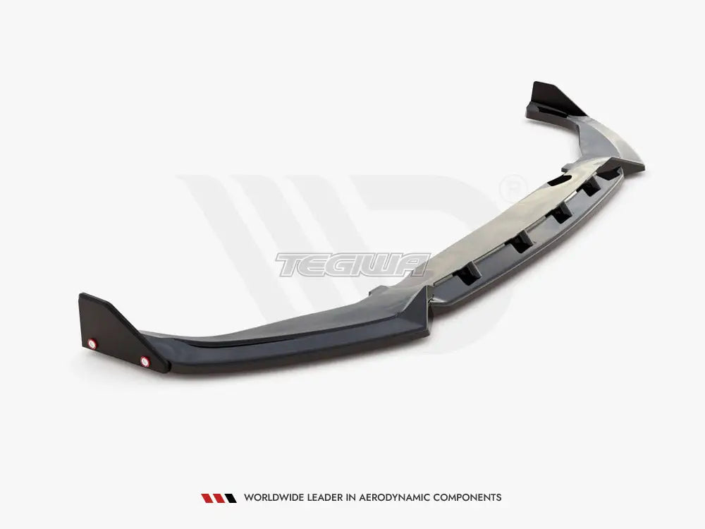 Maxton Design Front Splitter +flaps V2 Toyota GR Yaris MK4 2020-