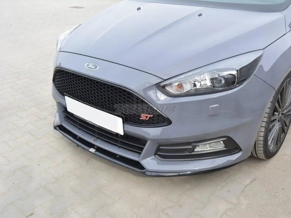 Maxton Design Front Splitter Focus ST MK3 Cupra Facelift Model