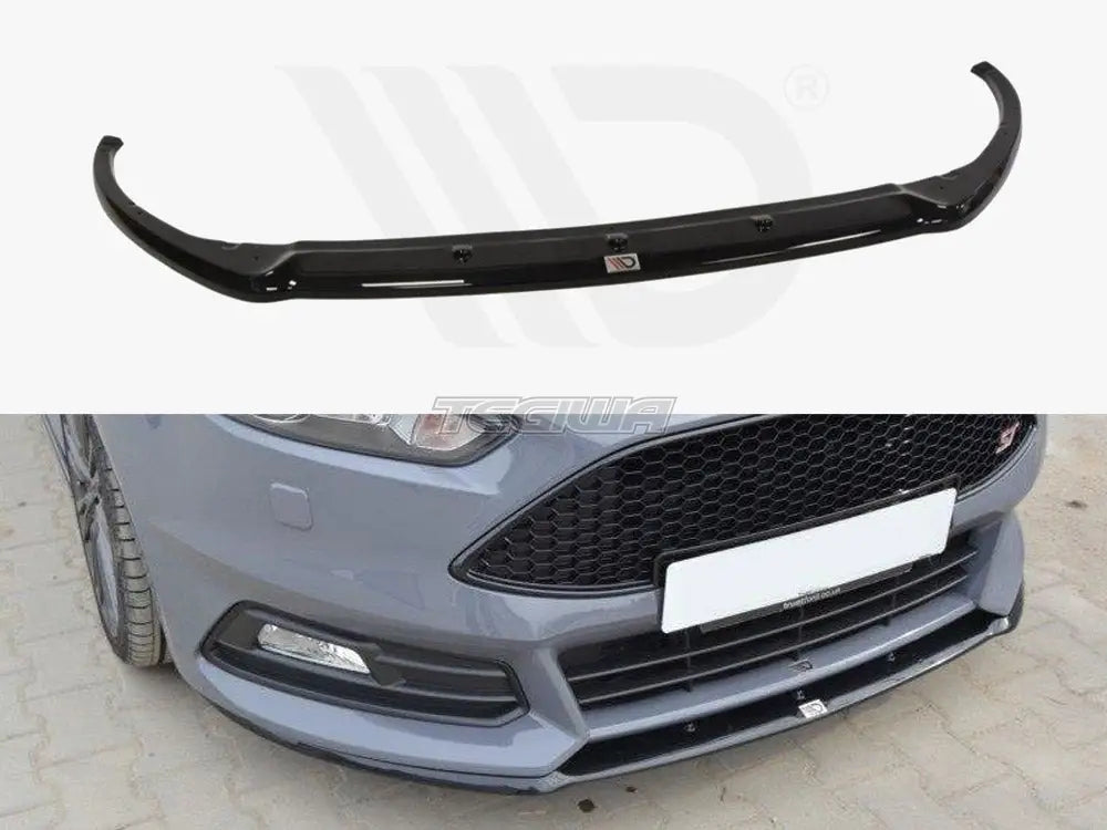 Maxton Design Front Splitter Focus ST MK3 Cupra Facelift Model