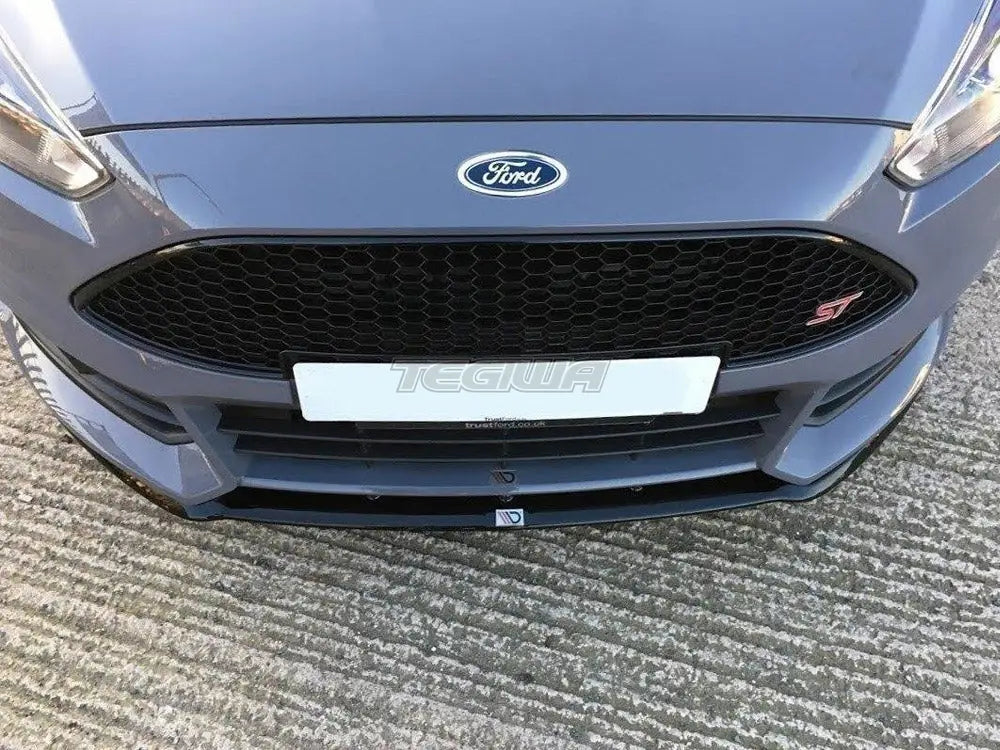 Maxton Design Front Splitter Focus ST MK3 Cupra Facelift Model