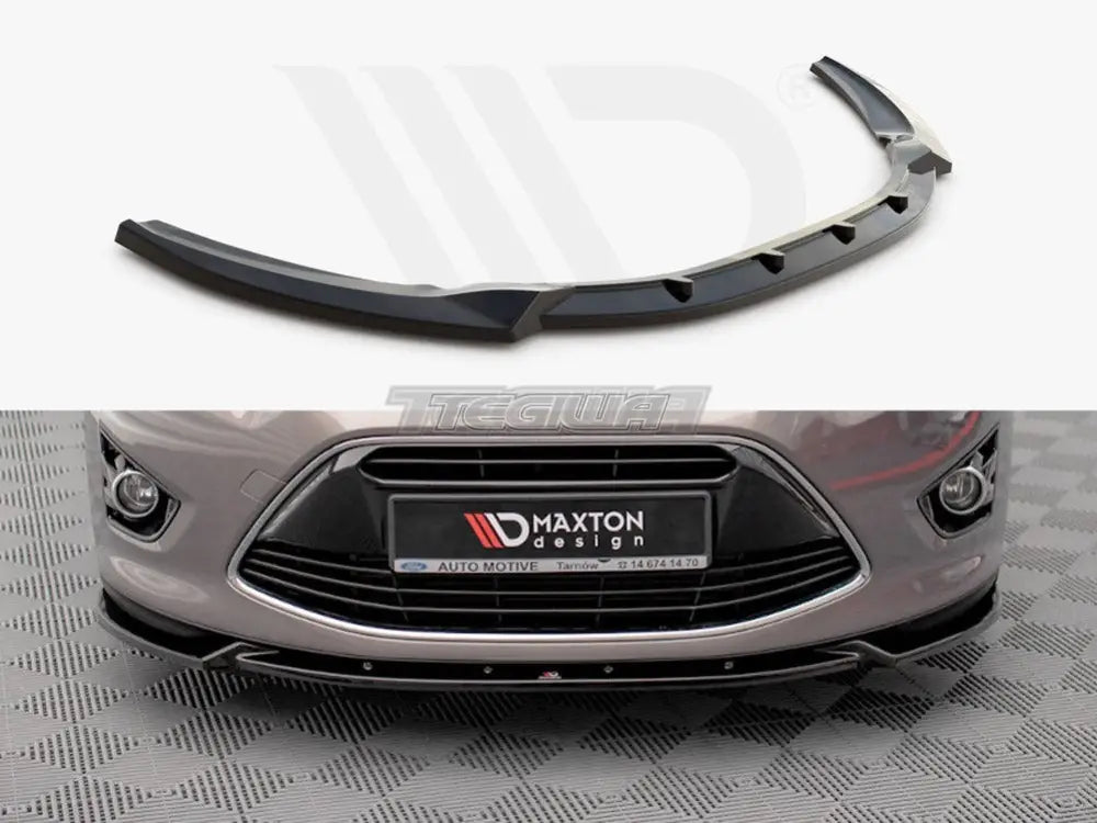 Maxton Design Front Splitter Ford C-max MK2 10-14