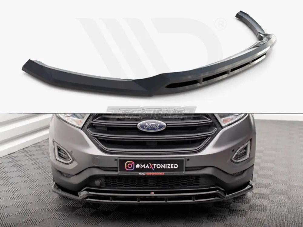 Maxton Design Front Splitter Ford Edge Mk2