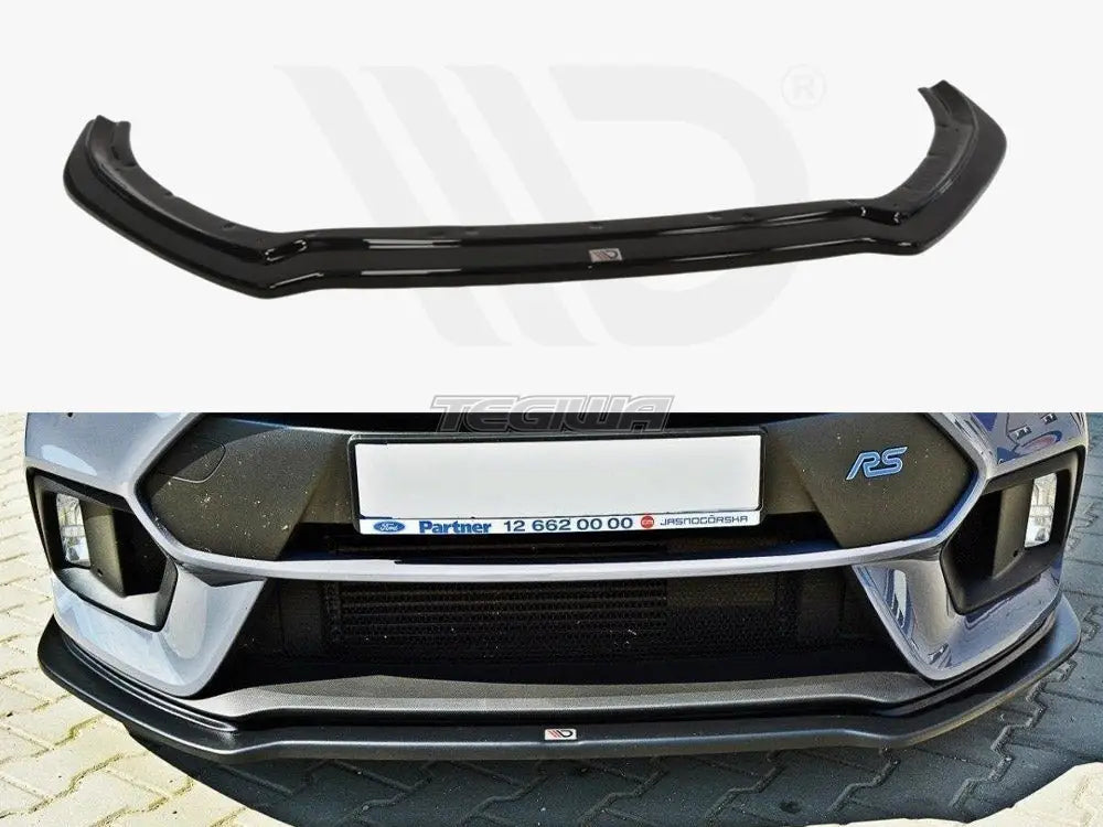 Maxton Design Front Splitter Ford Focus 3 RS V.4