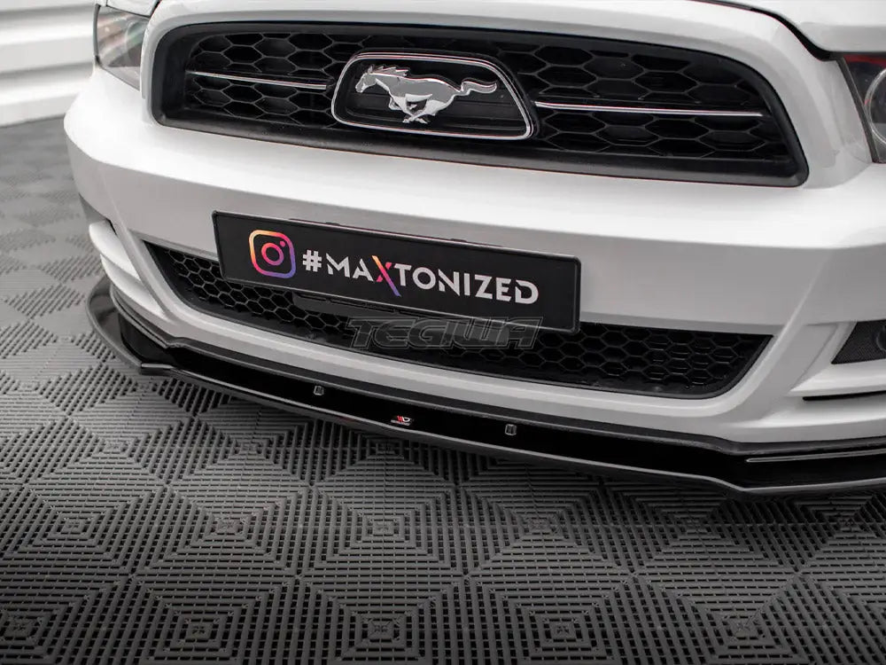 Maxton Design Front Splitter Ford Mustang Mk5 Facelift