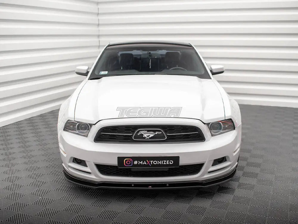 Maxton Design Front Splitter Ford Mustang Mk5 Facelift