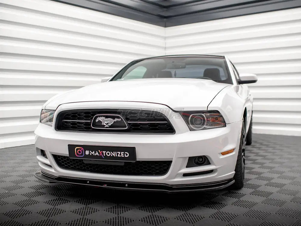 Maxton Design Front Splitter Ford Mustang Mk5 Facelift