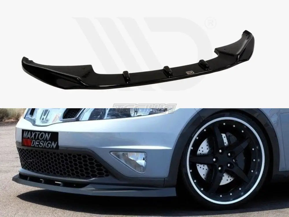 Maxton Design Front Splitter Honda Civic MK8 Facelift 11-15