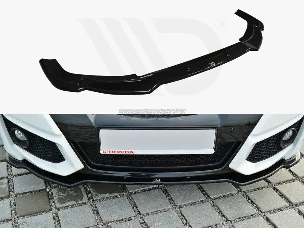 Maxton Design Front Splitter Honda Civic MK9 Facelift 15-17