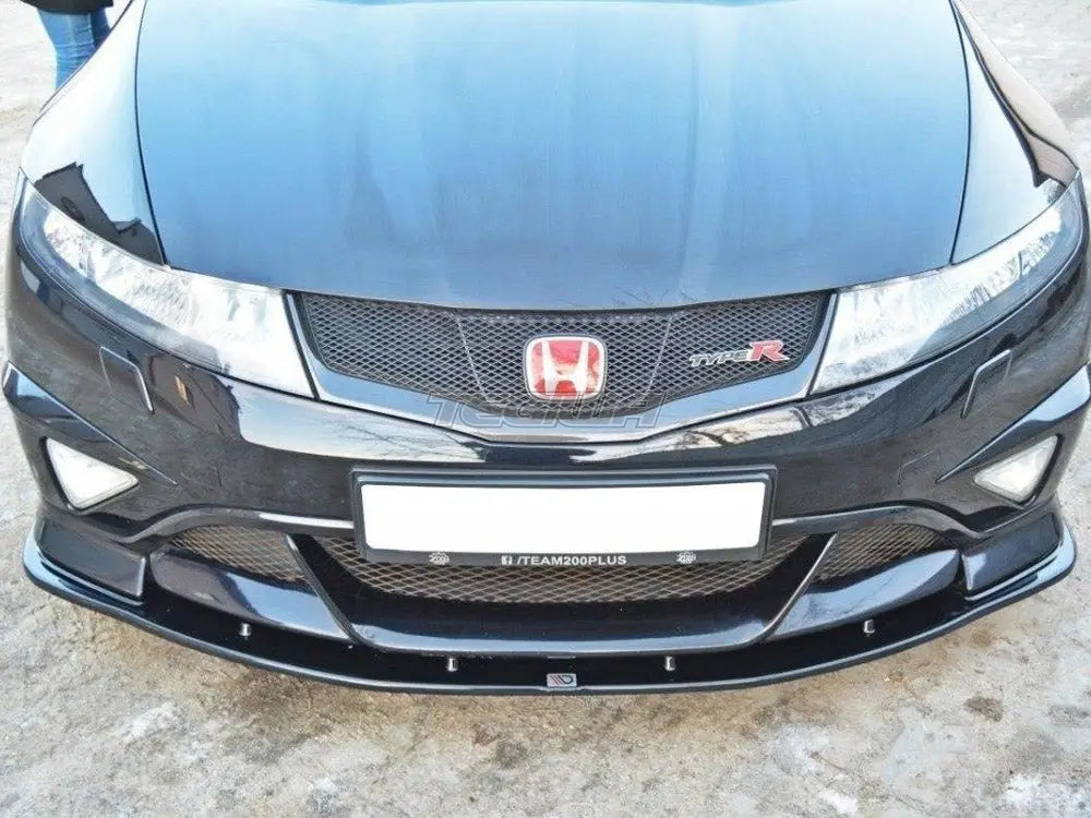 Maxton Design Front Splitter Honda Civic VIII Type R GP 07-10