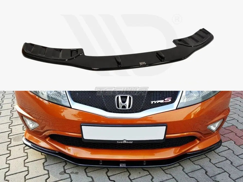 Maxton Design Front Splitter Honda Civic VIII Type S R 06-11