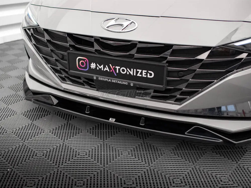 Maxton Design Front Splitter Hyundai Elantra Mk7