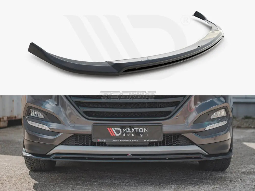 Maxton Design Front Splitter Hyundai Tucson MK3 Pre-facelift 15-18